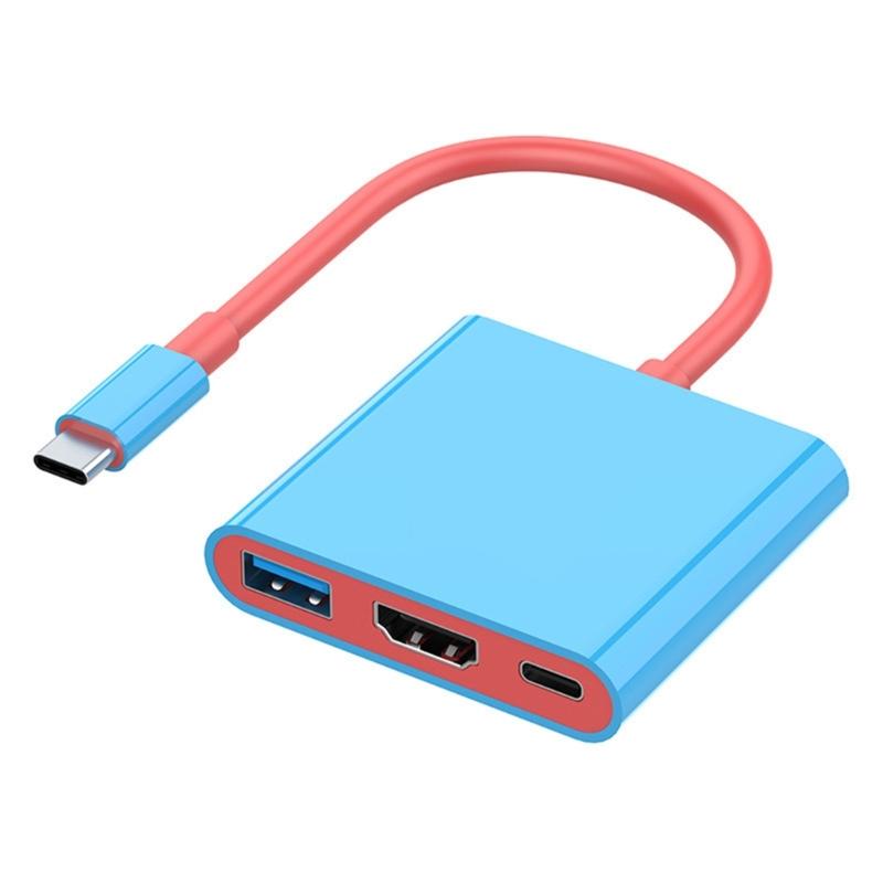 

3-в-1 USB-C хаб с видеовыходом 4K60 Гц, быстрой передачей данных USB 3.0 и портом зарядки PD 100 Вт. Эффективный 1