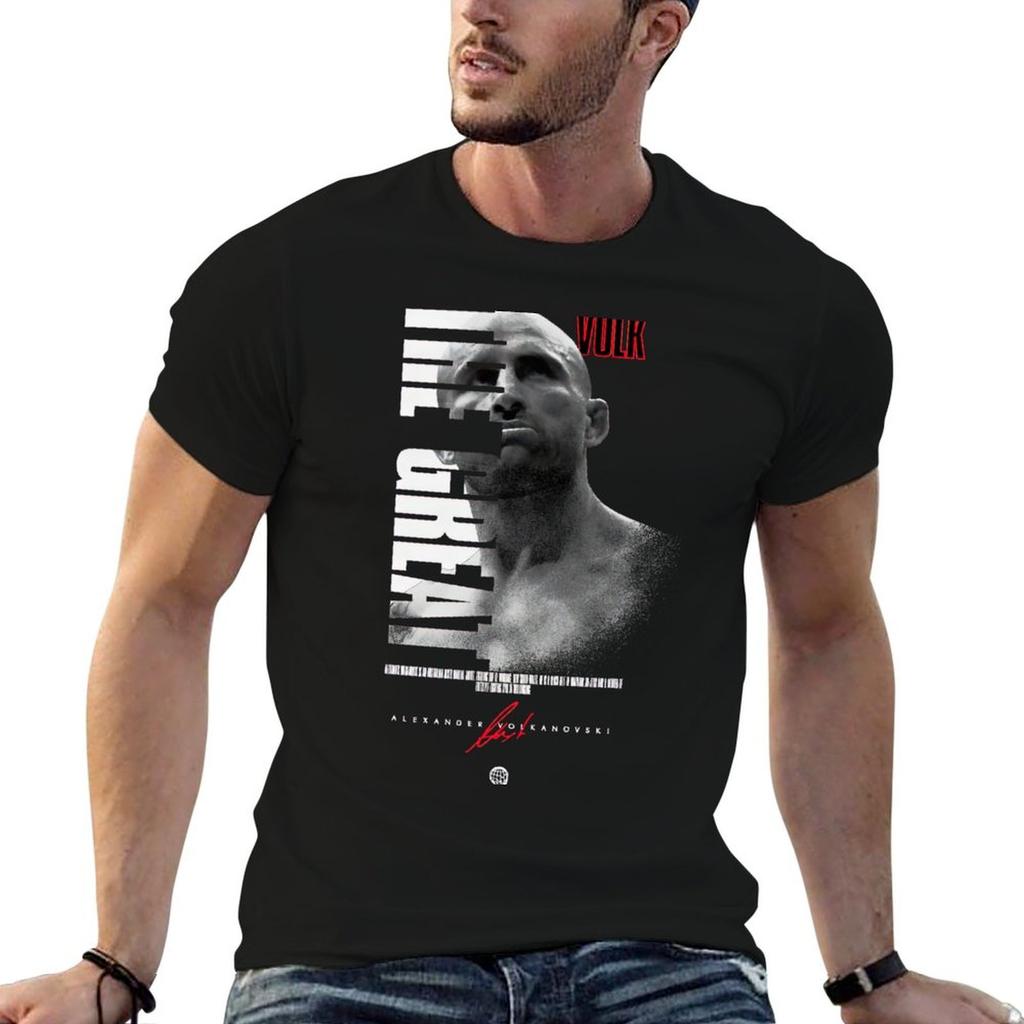 Alexander Volkanovski Retro Tshirt All Match Basic Short Sleeve Top