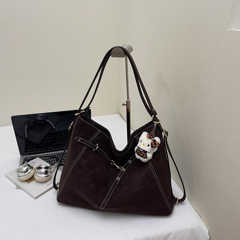 High-value retro backpack large-capacity bag autumn new three-purpose bag single shoulder fashion bag