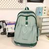 School bag female college student Korean version niche high-value durable backpack women's light and simple large capacity backpack new style