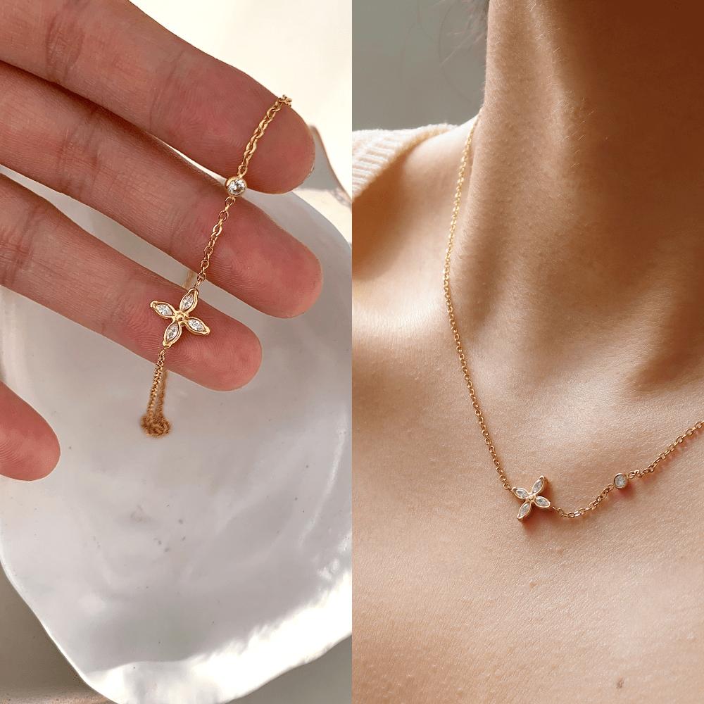 New necklace Simple and exquisite collarbone chain Women's necklace