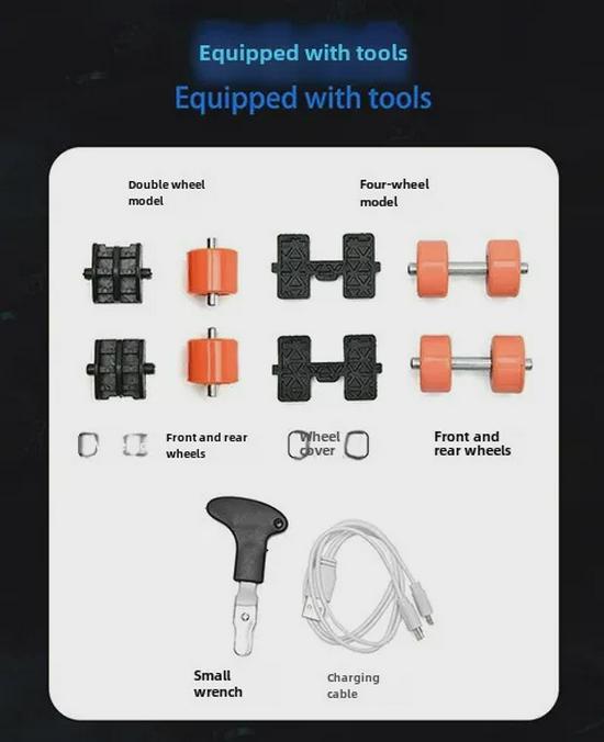 Girls' Four-Wheeled Roller Skating Shoes with Invisible Wheels