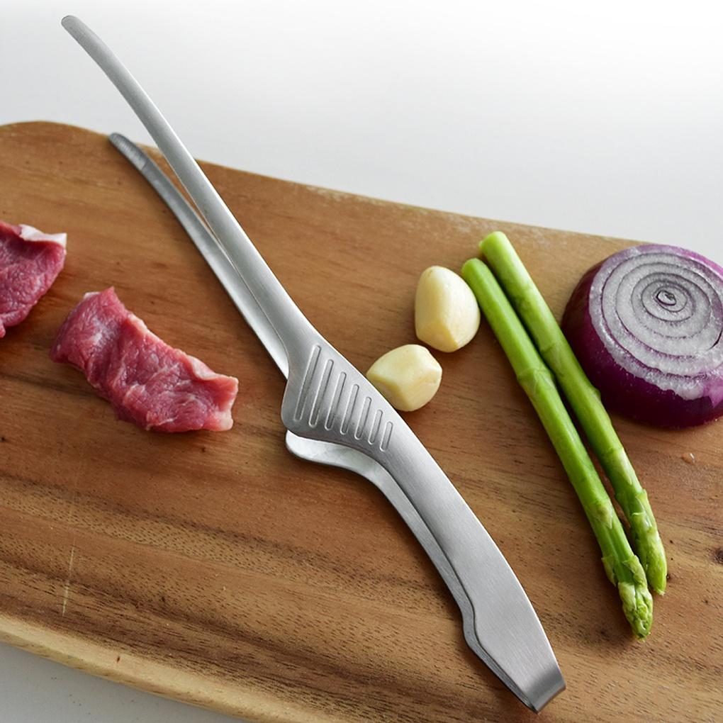 [OSLO] OSLO All-Stainless Steel Stand Tongs