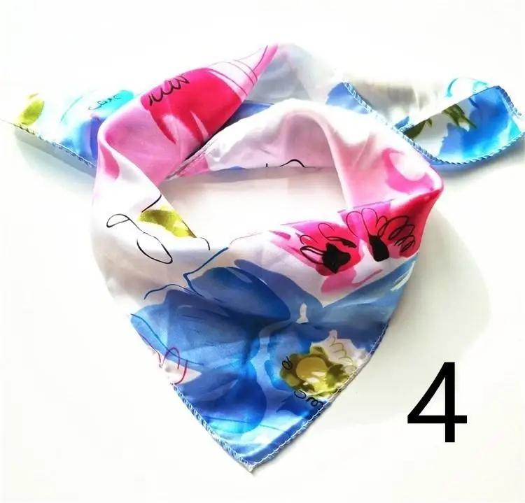 

Цветные ШарфыЖенские Дикий Летний Исполняющий Ритуалы Маленький Квадратный Шарф 4