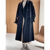 Johnature Fall Draped British Style Loose Long Over The Knee Fashion Casual 3 Colors Trench Women Coats