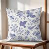 Bohemian Style Texture Cushion Cover Natural Linen Organic Fabric DoubleSided Printing Couch Pillow Covers Home Decor