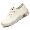 Handmade beef tendon soft-soled mother shoes women's spring and summer new flat-soled single shoes casual shoes