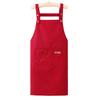 Tongdi Fashion Wide Shoulder Pocket Apron