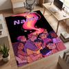 Srdcovka (1) Personalizovaný název Kancelářský koberec Stylová dekorace do obývacího pokoje, ložnice, kuchyně