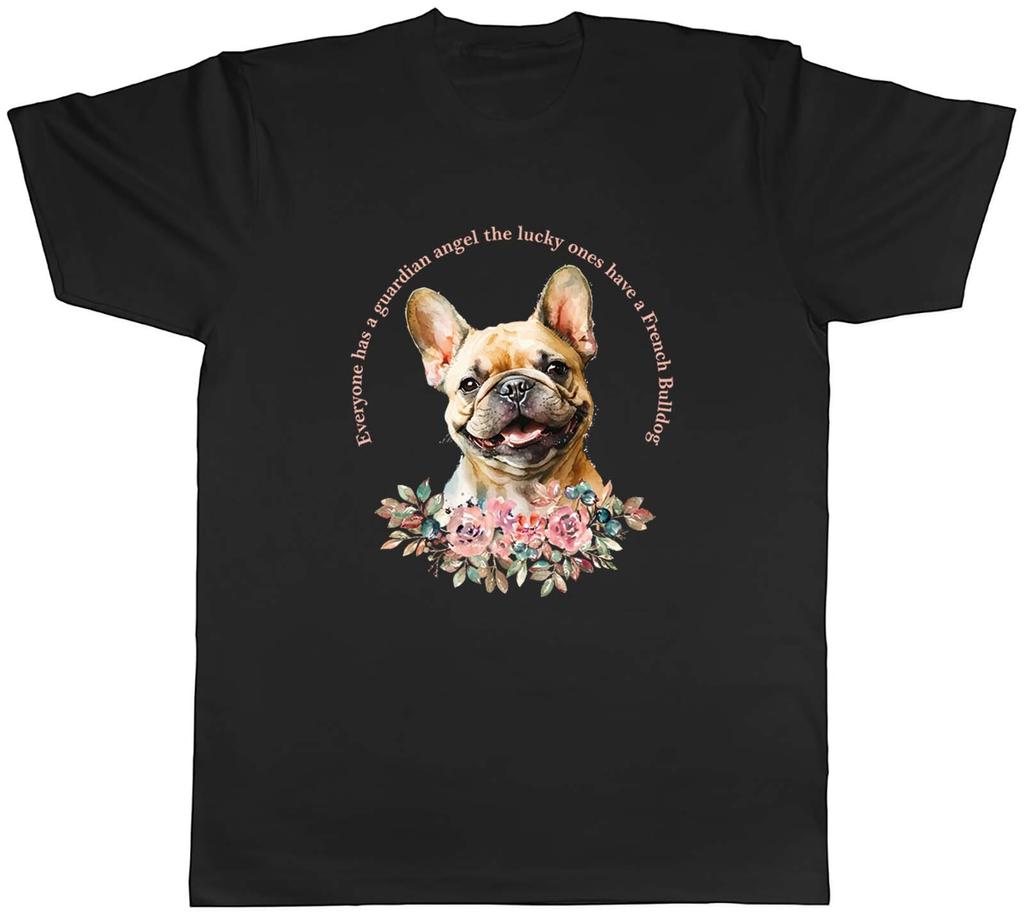 French Bulldog Unisexs TShirt Pet Dog Lover Guardian Angel Tee Gift
