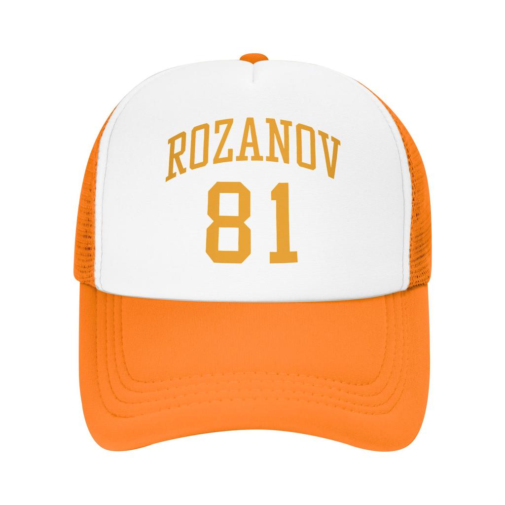 Heated Rivalry Hollander Rozanov Hockey Mesh Baseball Caps Unisex Women Outdoor Trucker Hat Dad Hat Adjustable Summer Trucker Cap