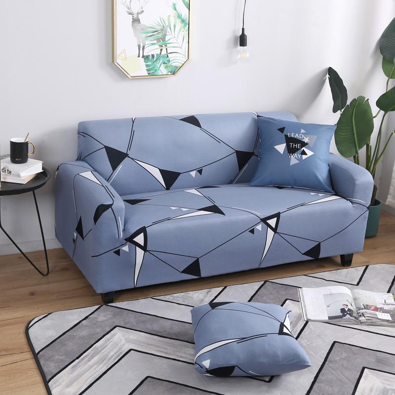 Printed Stretch All-Inclusive Sofa Cover Washable Stretch Sofa Dustproof Jacket Sofa Slipcover