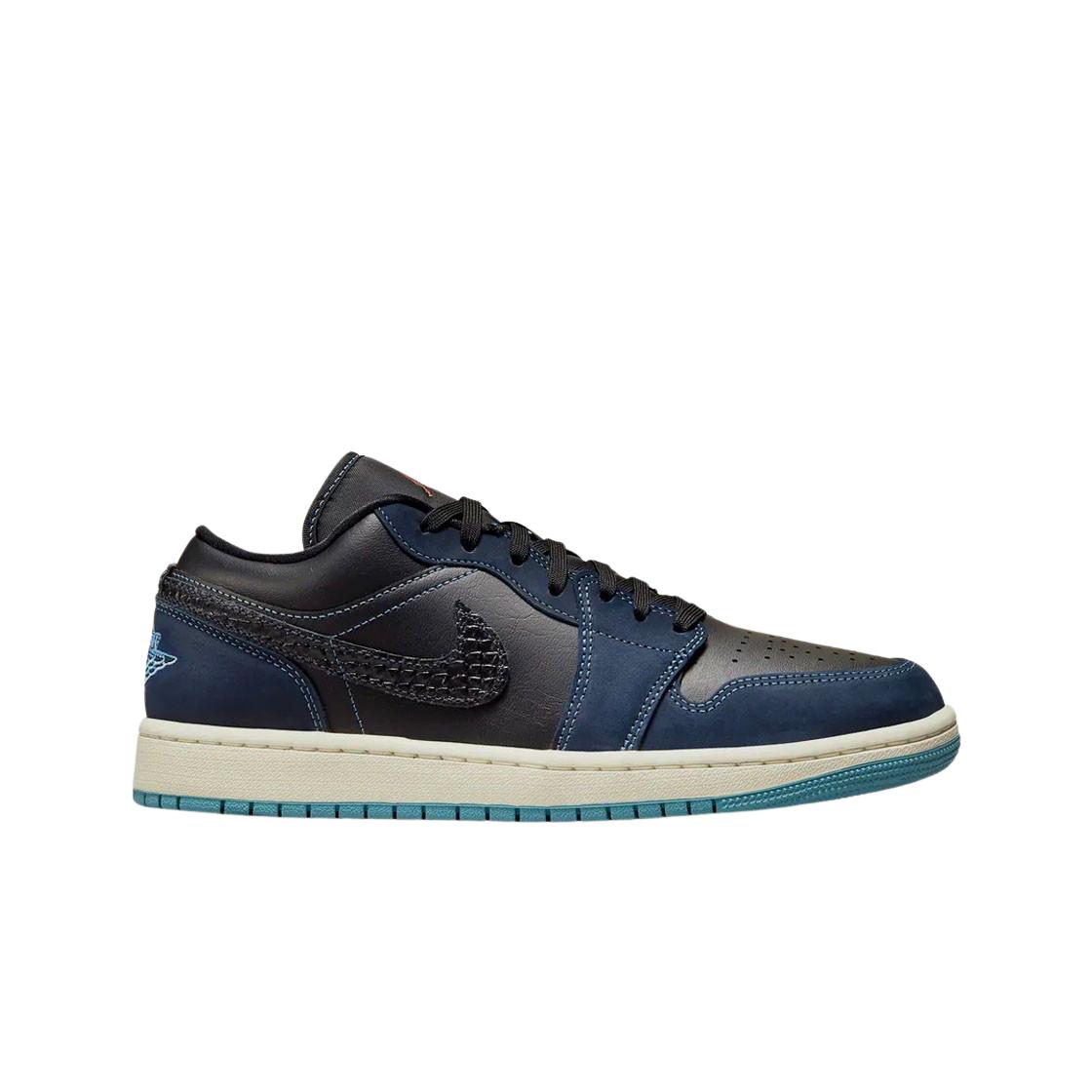 

(w) Jordan 1 Low Se Black Dark Obsidian 290