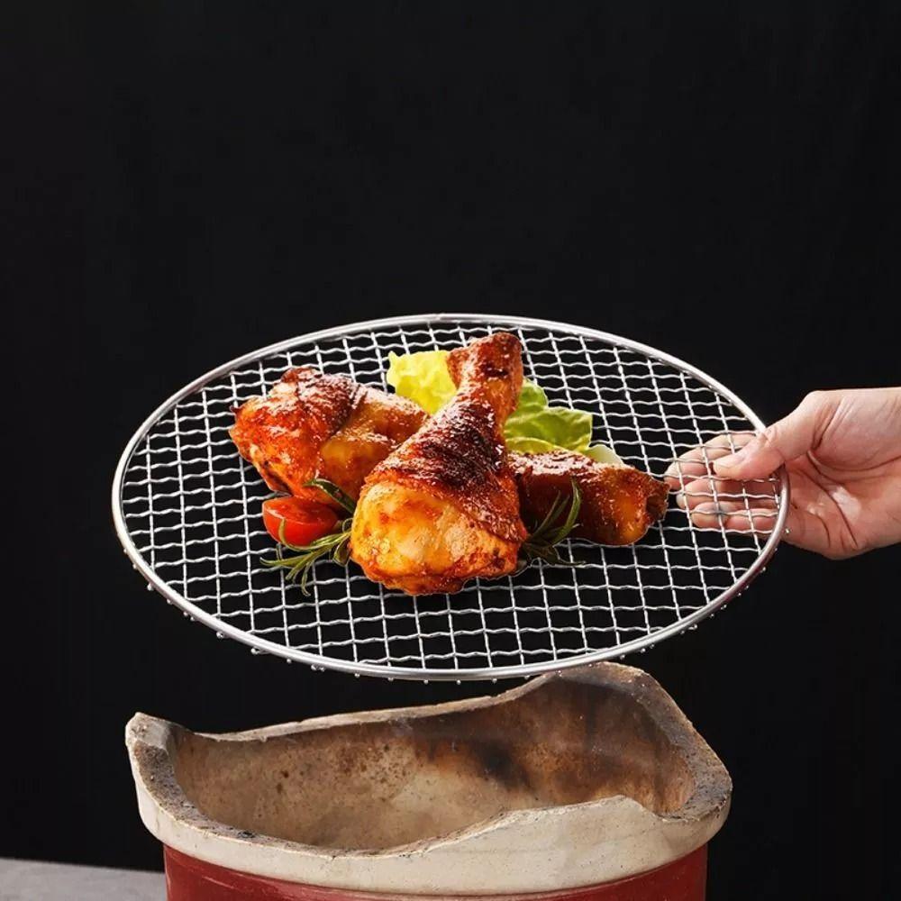 Durable Drying Net Stainless Steel Barbecue Net New Tempura Frying Net