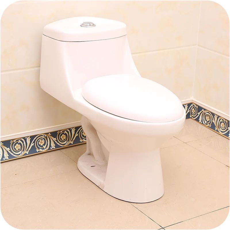 Bathroom Kitchen Waterproof Tile Bedroom Pastoral Waist Line Wall Sticker Self-Adhesive Baseboard Flower Skirt Wallpaper 10meter