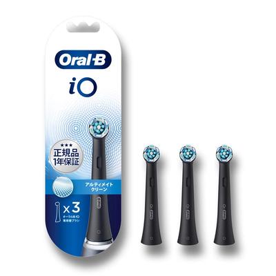 Oral B Ultimate Clean 3 Replacement Brushes Black [Genuine Product] iORBCB-3EL