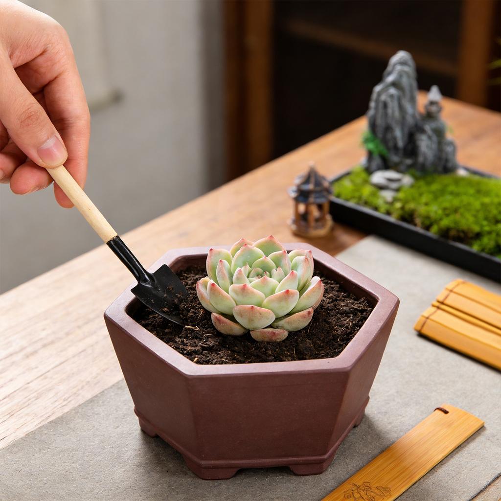 3 Set Gardening Loosening Tools, 6.8 Inch Small Metal Loosening Soil And Weeding Gardening Hand Tools For Planting And Flower