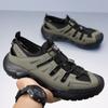 Fashion Quick Dry Wading Aqua Shoes for Men Outdoor Male Mesh Sandals New Comfortable Man Beach Flats Hollow Out Sandaly Summer Sneakers