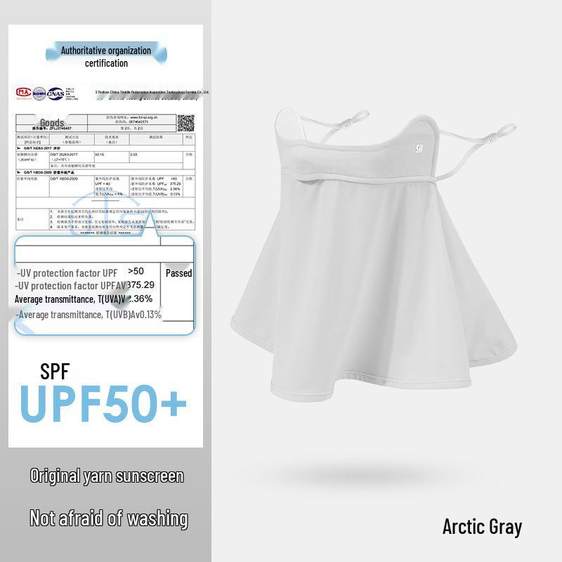 Women's Summer Blush Gradient 3D Ice Silk UV Protection Sun Mask