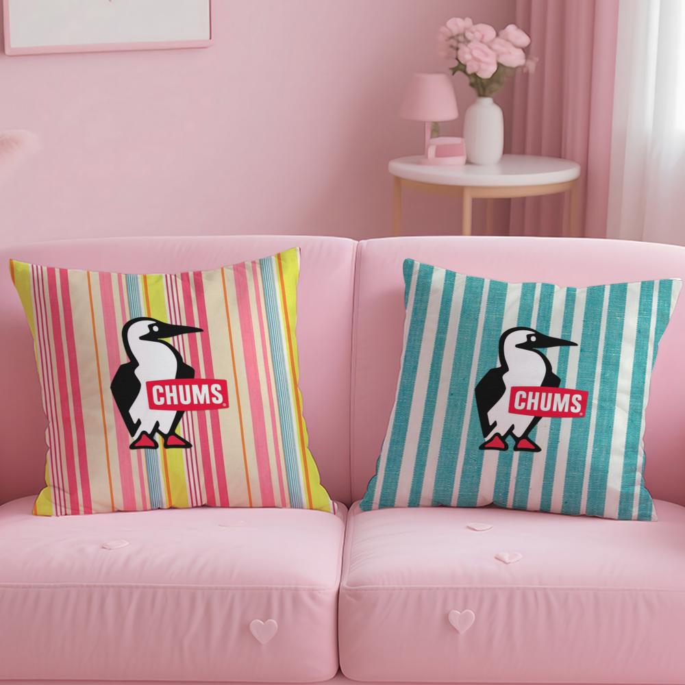 Popular Brand Chums Cushion Cover Soft EasyWash Pillow Case Versatile for Couch Bed Travel and Office