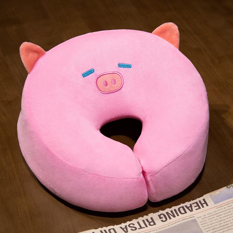 Adorable Cartoon Sunflower Memory Foam Nap Pillow For Kids Desk Rest Removable Cover