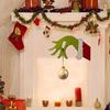 Christmas Thief Hand Cut Out Thanksgiving Interior Decoration Window Fireplace Christmas Decoration Christmas Thief Decorations