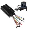 Electric Bike Motor Controller High Power Brushless Motor Speed Controller Kit with LCD Display Grip Handle Assist