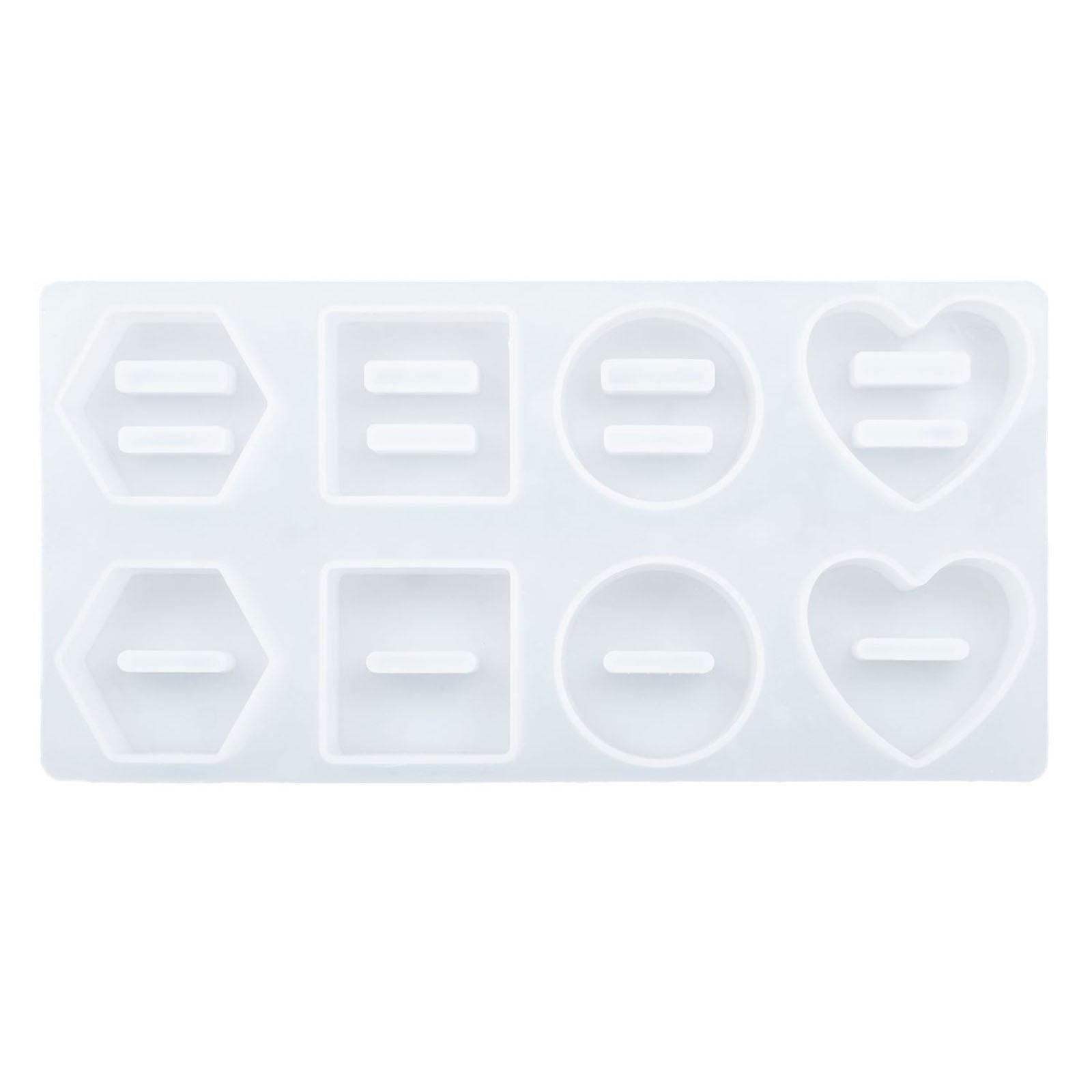 

Держатель кольца Силиконовые формы Геометрическая форма Кольцо Дисплей Смола Форма для DIY Подставка для кольца Эпоксидная литейная форма для поделок