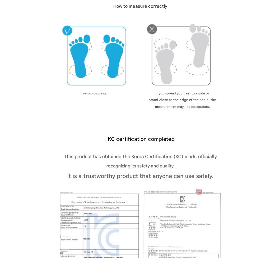 LKOUY Smart Scale for Home Use: Precise Measurement of Body Composition, Fat