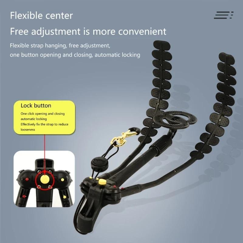 Adjustable Saxophone Neck Strap Saxophone Neck Strap Hook Sax Protections Neck Lanyard For Alto Sax Soprano Saxophone