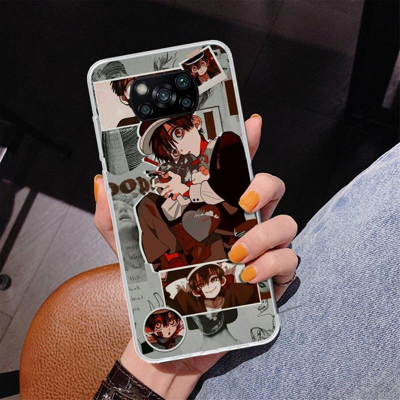 Anime Toilet Bound Hanako Kun Phone Case For Xiaomi Poco X7 X6 X5 Pro F7 Ultra Redmi 15C 15 13C 13 12C 12 10 10A 10C 9 9A 9C 9T
