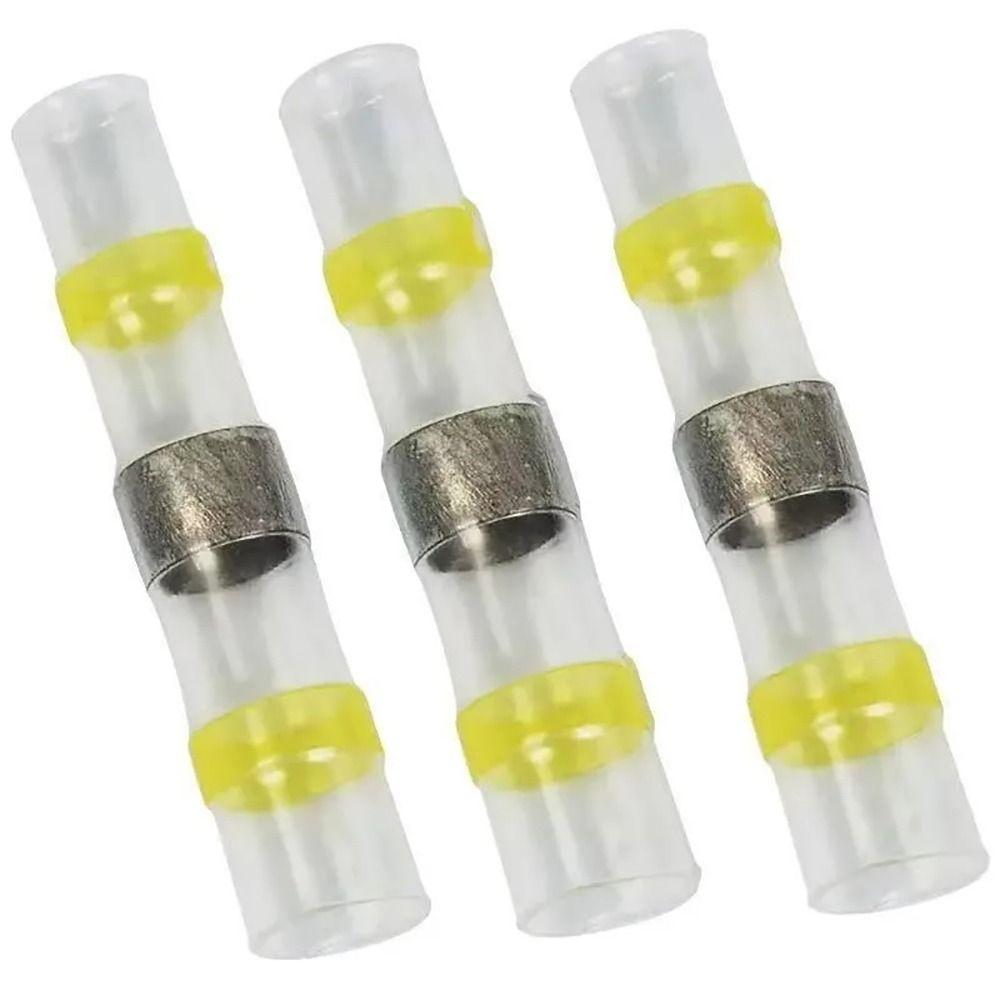 500Pcs/Set Insulated Heat Shrink Tube With Solder Seal Butt Connectors Electrical Wire Terminal
