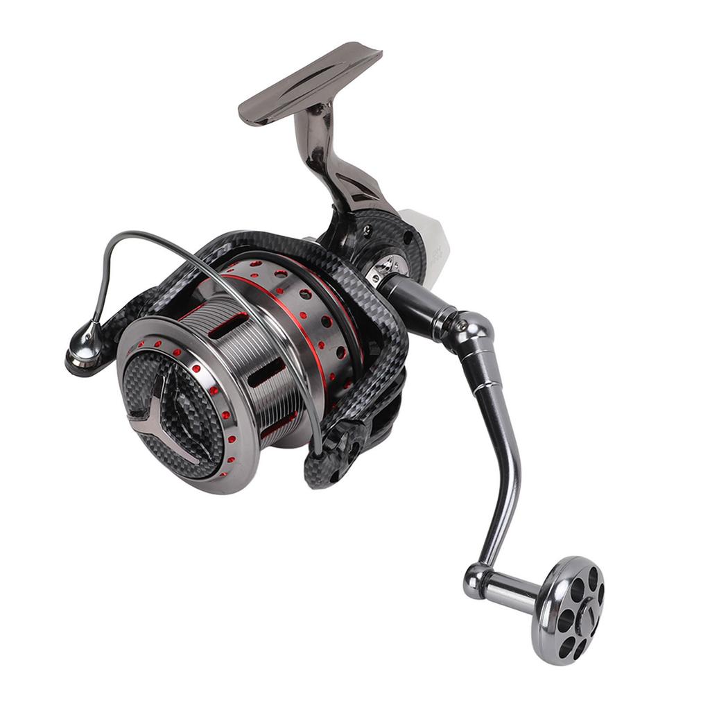 Spinnrolle 4.7:1 Übersetzung 14+1BB Metall Angelrolle für Salzwasser Süßwasser Weitwurf Outdoor Angeln