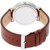 SKAGEN Wrist Watch SIGNATUR SKW6355 Men Brown Leather Band NEW from Japan