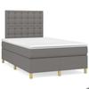 VidaXL Sommier à Lattes de Lit avec Matelas, Lit Rembourré, Lit Double, Lit Adulte de Chambre à Coucher Intérieur, Moderne, 3269959