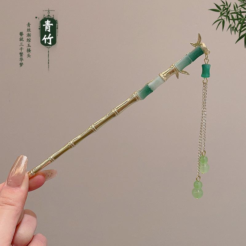 

Черная лунная кисточка-шпилька One Size