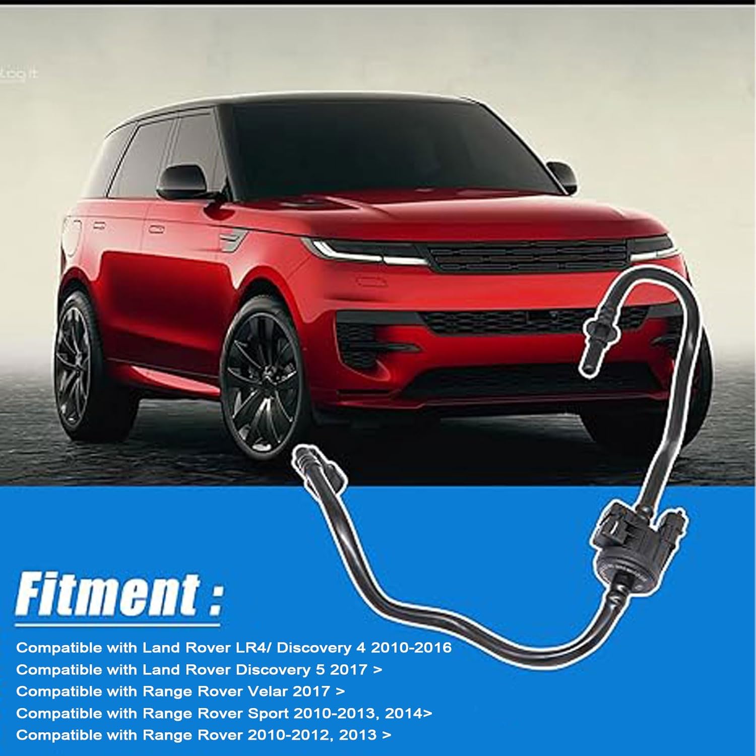 

FZJDSD 1PC Supercharged Purge Valve Fuel Vapor Canister Solenoid LR010749 LR172648 AJ811685 AJ814246 AJ811659 Compatible with Land Rover Range Rover