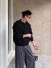 Men's Oversized Trendy Polo Neck Sweater - Old Money Vibe Winter Knitwear