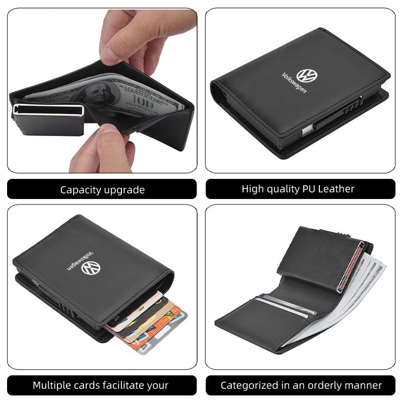 BAG1 For Volkswagen VW Portable Car Travel Key Money Card Tool Storage Bag Accessories Polo Jetta Sagitar Magotan Passat B5 B6 B7 CC