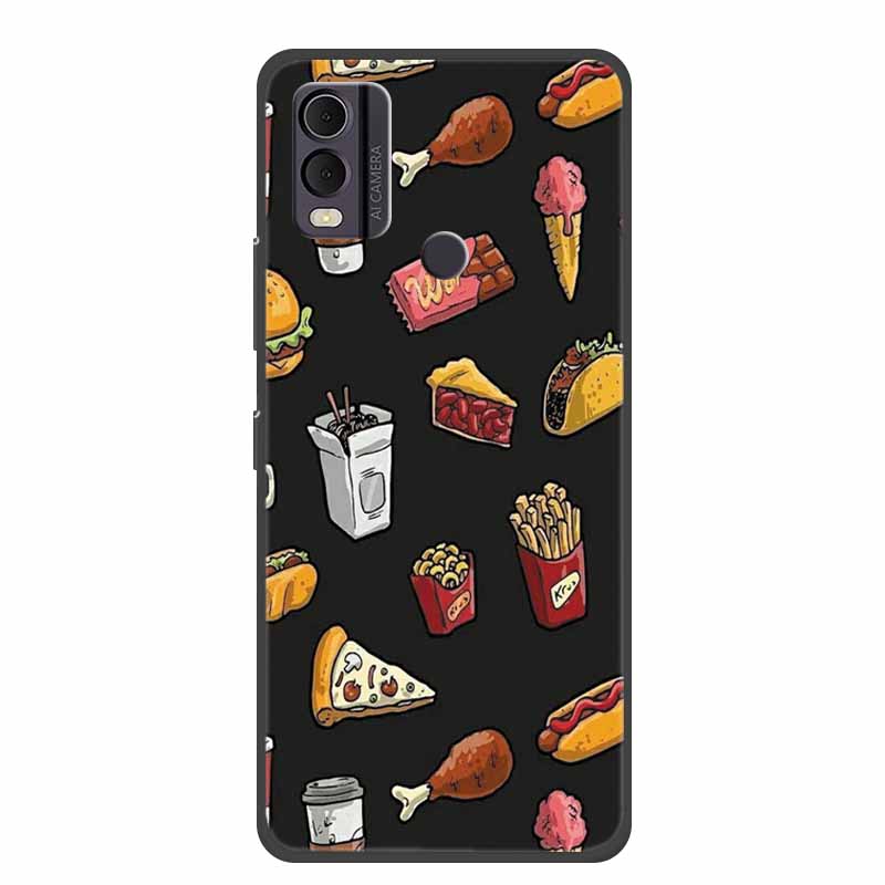 For Nokia C22 Case C 22 4G Fashion Soft TPU Silicone Phone Cover for Nokia C22 Back Case 6.5'' Protective Fundas For NokiaC22