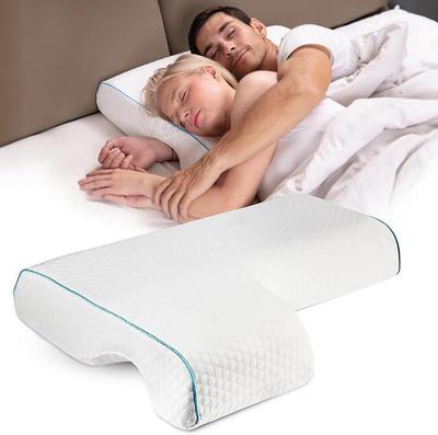 Almofada de Espuma de Memória para Casais com Pressão Zero – Retorno Lento para Sono Melhorado