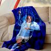 1pc Comfortable Home Print Throw Blanket, Manchester United Manchester City Blanket For Bed and Sofa Use, Special Present For Family