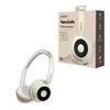 LogiLink AuraSolo BT 6.0 ANC Wireless On-Ear Headphones with Microphone, Brown