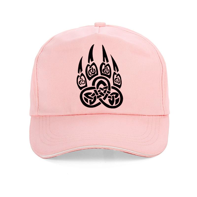 Amuleto Vikingo Eslavo Dios Símbolo Protección Veles Pata de Oso Con Gorra de la Suerte Hombres Mujeres Marca Gorra de Béisbol Vikinga Gorra Hombre Snapback