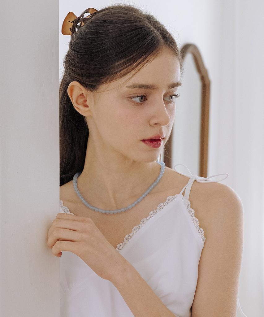 Has Hms012 Color Beads Necklace