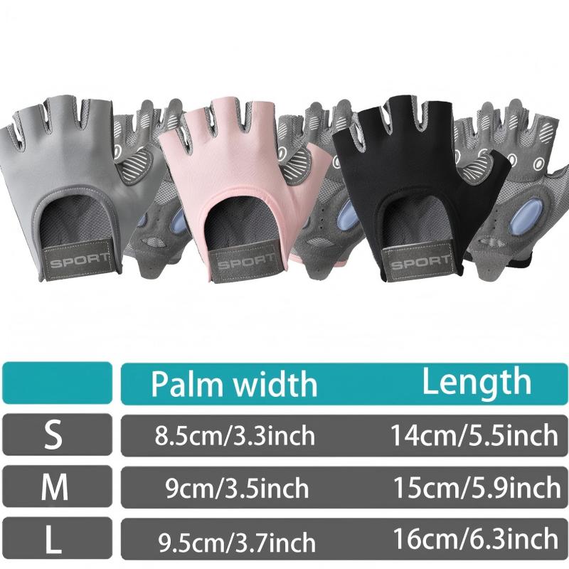 Non-Slip Fitness Gloves for Strength Training Gym Workout and Outdoor Sports with Breathable Design
