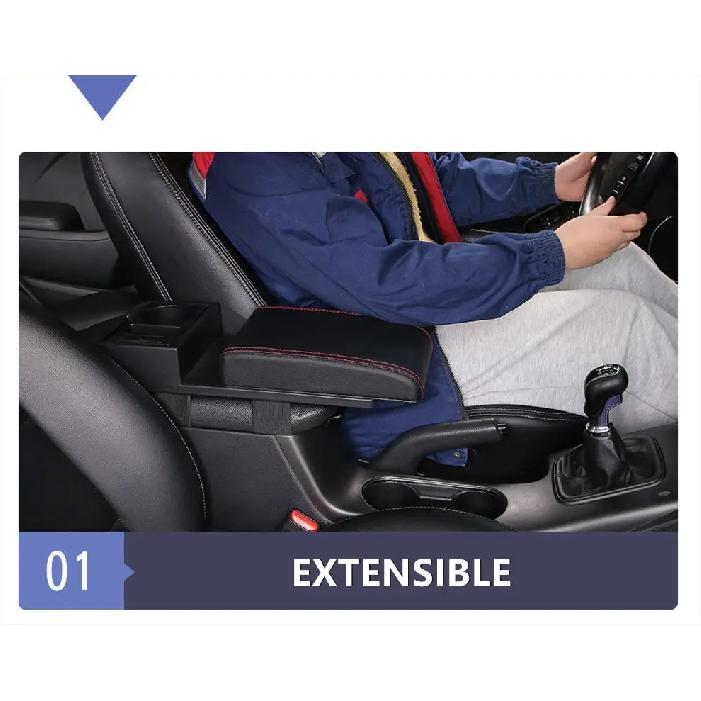 Cuscinetto Scatola Bracciolo Auto per Hyundai IX35 Solaris Accent I30 Tucson Elantra Santa Fe Getz I20 Sonata I40 Knoa I10 Portabicchieri USB Accessori