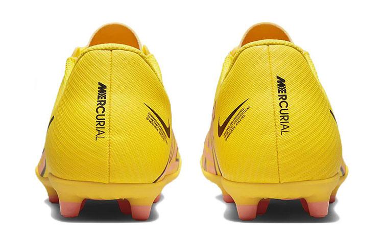 Nike Mercurial Vapor 15 Club Low top Soccer Shoes Yellow Pink Kids' DJ5958-780