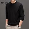 Yalu Men's Casual Round Neck Knit Sweater