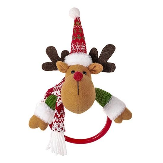 Vánoční závěsné ručníky Slavnostní dekorativní potřeby Sněhulák Santa Claus Elk Designs Perfektní DIY dárek